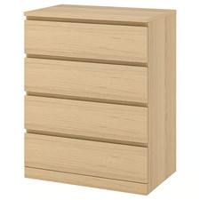 IKEA MALM Chest of 4 Drawers