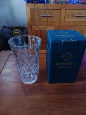 Bohemia Crystal Vase Made in