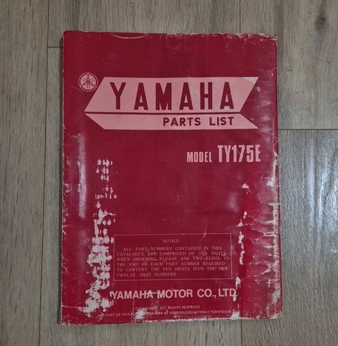 Yamaha model ty175e vintage - yamaha,