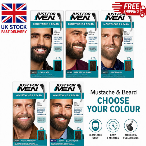 Just for men moustache - just,