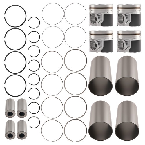 Piston and liner set - and,
