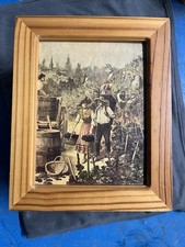 Vintage Garden Wooden Wine Box