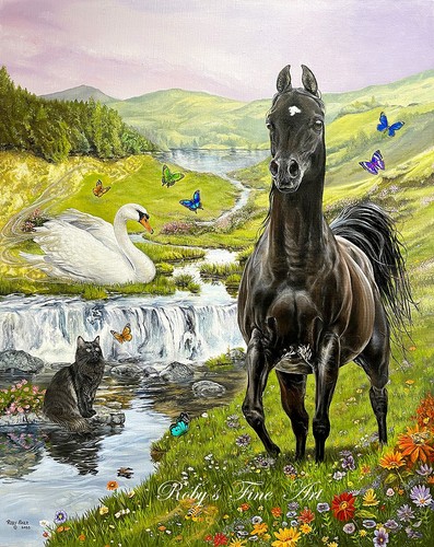 Limited edition arabian horse - edition,
