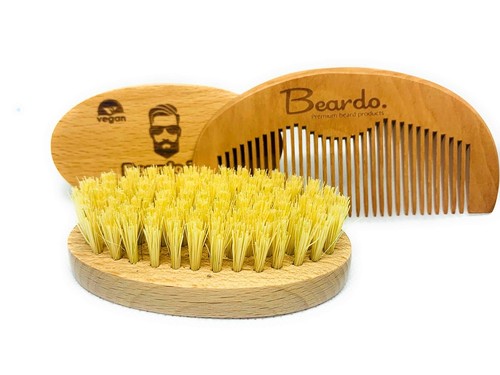 Halal beard brush - beard, vegan