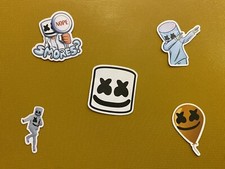 DJ MarshMello Smiley DecalSticker Vinyl Yeti Car Decal Laptop Window PS Xbox PC