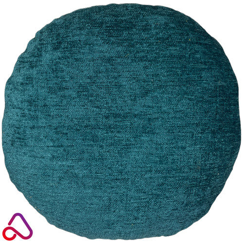 Round elite chenille cushion - round,