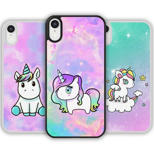 Cute kawaii unicorn phone case - kawaii,