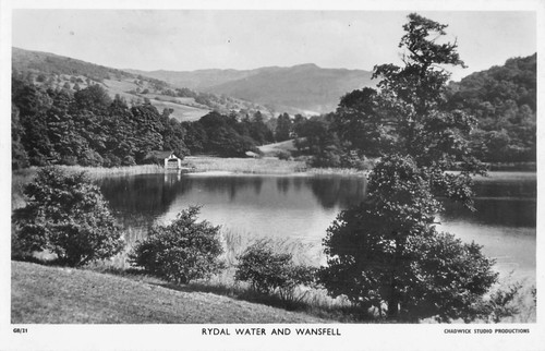 Postcard rydal water - -, and