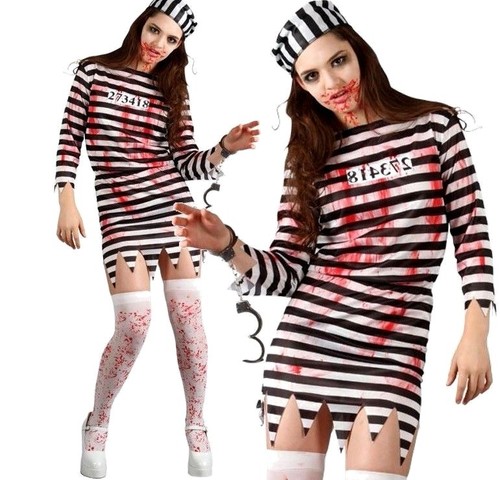 Ladies zombie convict - ladies,
