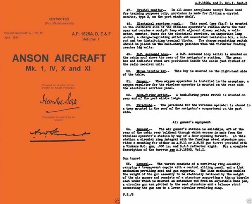 Avro anson 652 raf - avro, aircraft