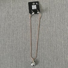 The Collection Debenhams Rose Gold Plated Necklace & Earring Set Women’s New