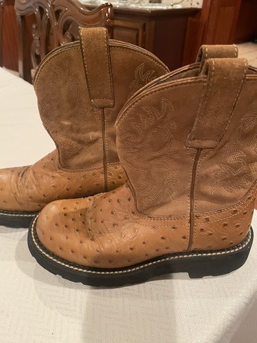 Ariat fat baby boots ostrich - ariat,