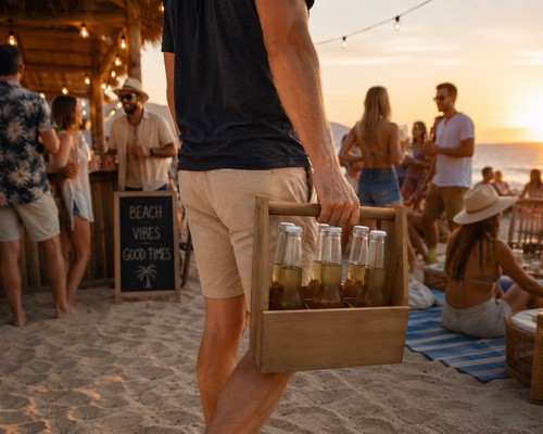 Pack bottle caddy - bottle, plain