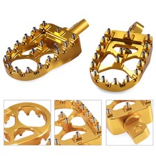 2× CNC Foot Pegs Pedal Wide