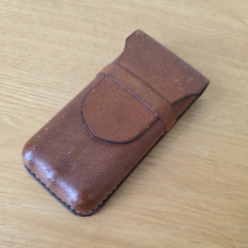 Vintage leather cigar - vintage,