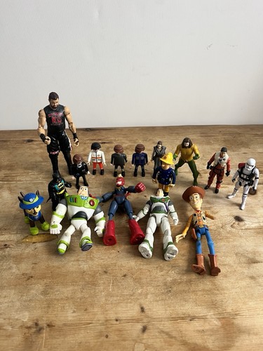 Mixed action figures bundle - action,