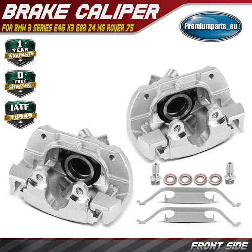 Front brake caliper with - brake,
