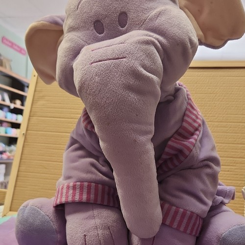 Purple heffalump plush soft - purple,