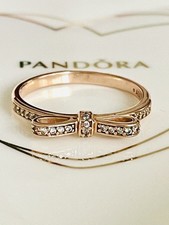 💖 PANDORA Rose Gold Bow