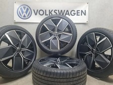 4x Nearly new Genuine Leeds VW Golf GTE, GTI 18" alloy wheels with new tyres