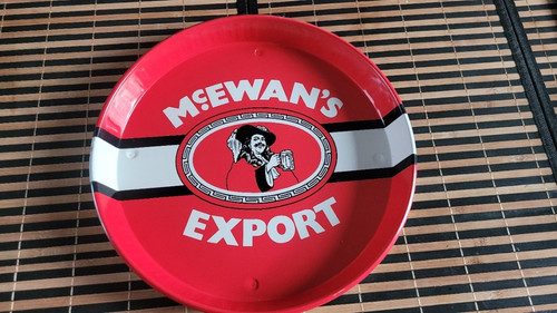 Tin tray mcewans - tin, export