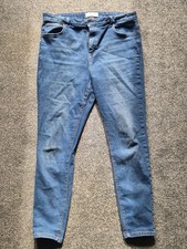 ladies Primark blue jeans size
