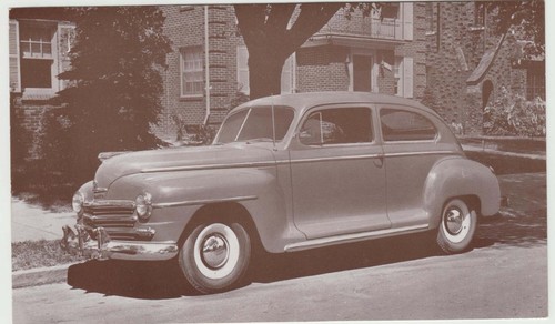 Plymouth 1947 door - door, sedan