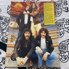 Kerrang! Rock Music Magazine No. 97  Black Sabbath Back Cover 1985