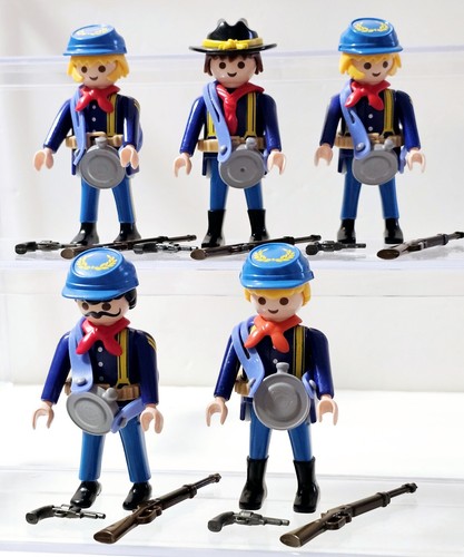 Playmobil union soldiers - union,