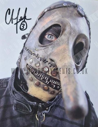 Chris fehn signed - fehn, slipknot