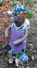 Handmade SENEGALESE dolls