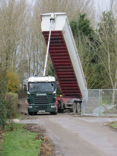 Photo 6x4 unloading tons - photo,
