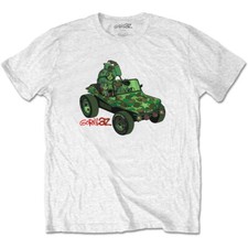 Gorillaz Green Jeep White