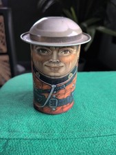 Vintage Cap Tin 1960s Good