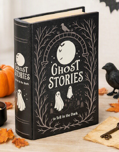 Ghost stories book shaped - stories,
