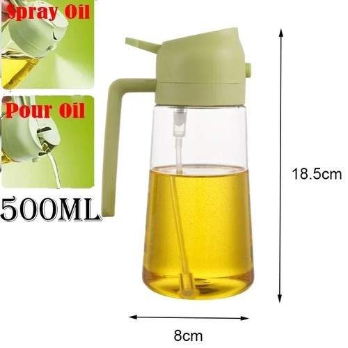 Oil dispenser and sprayer - and,