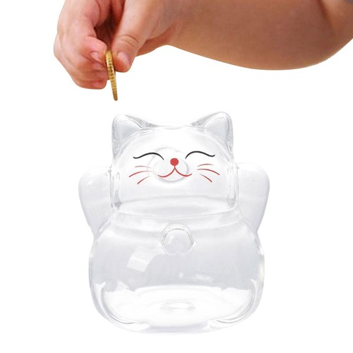 Glass piggy bank - piggy,