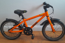 Frog Bike 48 Bicycle 16" Wheels Orange Mudguard Bell Aluminium Frame Lightweight
