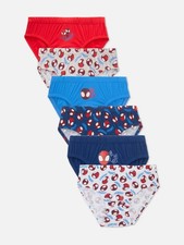 Marvel Spiderman Briefs Pants Underwear 6 Pack