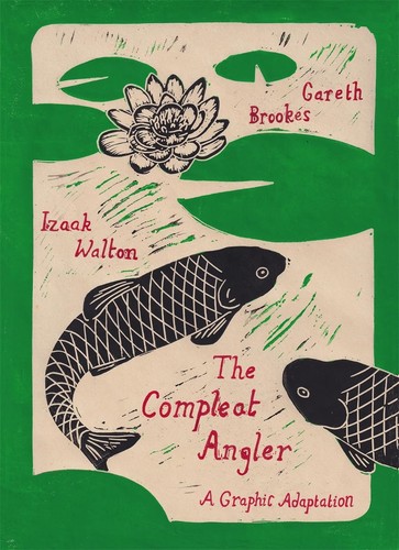 The compleat angler graphic - compleat, angler: