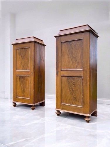Pair antique wooden - of, swedish