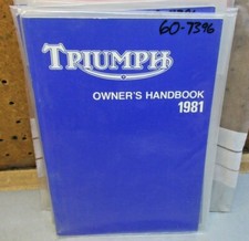 Triumph 1981 Bonneville Tiger