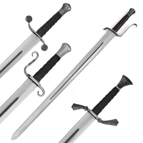 Hand forged medieval longsword - medieval,