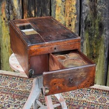 Antique Mahogany Haberdashery