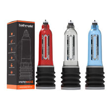 Bathmate Hydromax 8 Penis Enlargement Pump Clear Red Blue Stamina Enlarger Hydro