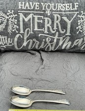 PAIR OF VERY PRETTY ENGRAVED