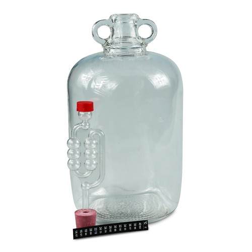 5ltr glass demijohn - 1,