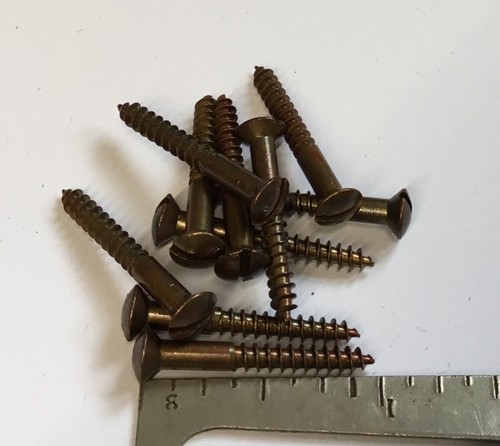 Light bma brass - 1”x, raised