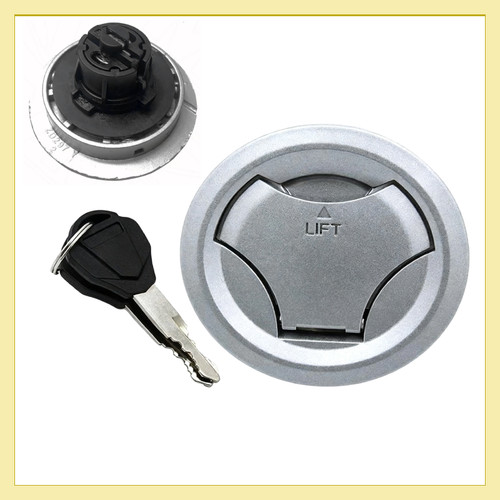 Fuel cap cover - fuel, lock