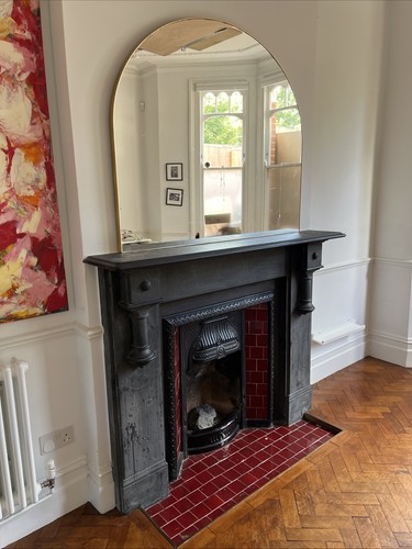 Victorian original mantelpiece - original,